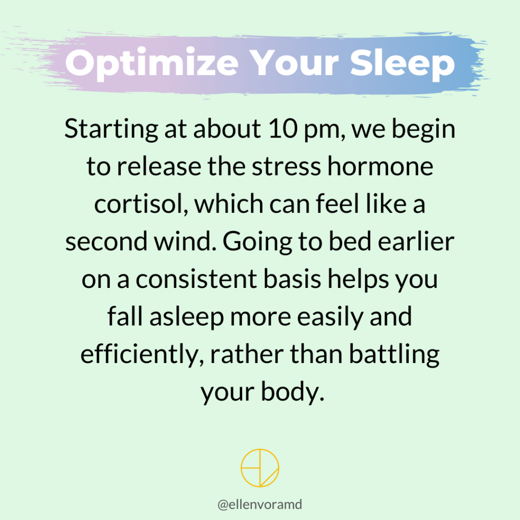 Optimize Your Sleep - Ellen Vora, MD