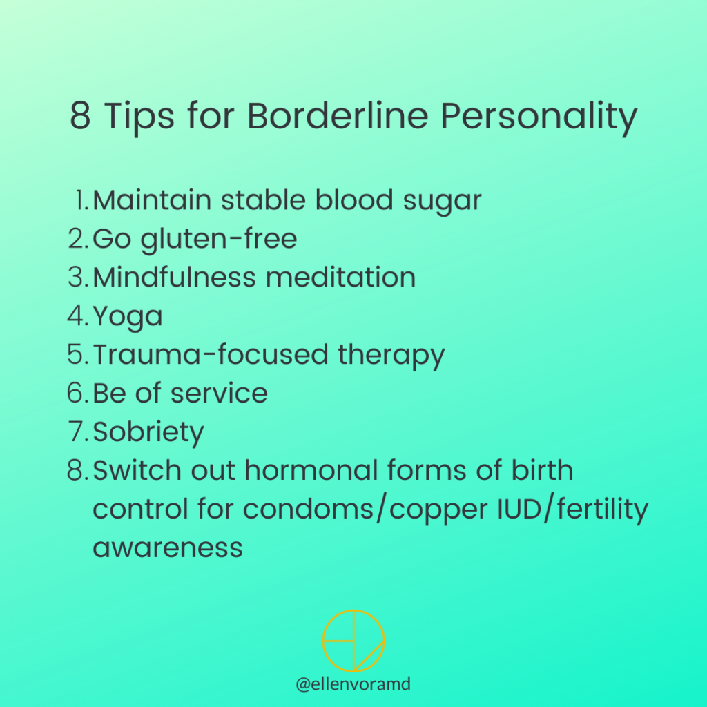 8 Tips for Borderline Personality - Ellen Vora, MD